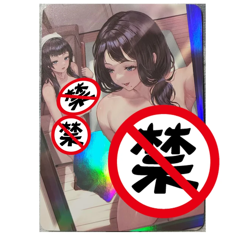 1 pz/set FAI DA TE Anime Dea Carte Serie ACG Sexy Nude Card Giocattolo Regalo Gioco Fatto In Casa Anime Comic Collezione di Carte