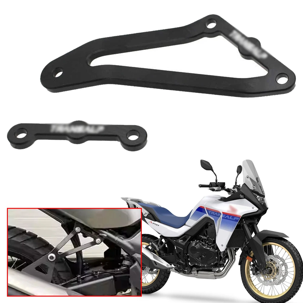 

XL750 Exhaust Hanger Bracket Motorcycle Rear Foot Pegs Footrest Blanking Plate Fit For Honda Transalp750 XL 750 Transalp 2023-24