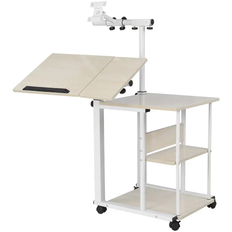 Hanging Computer Desk  Modern Lazy Man Study Table Gaming Desk Simple Bedside Laptop Support Enhancing Workspace Flexibility