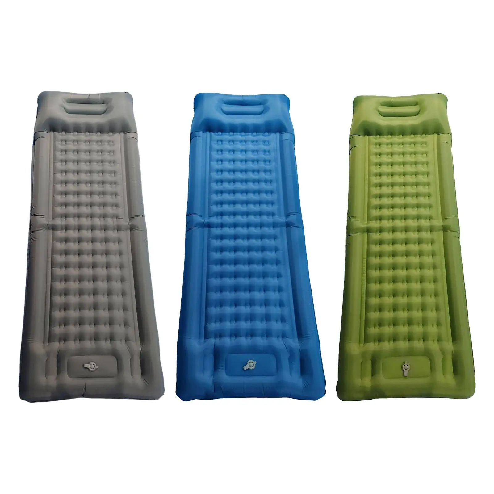 

Inflatable Sleeping Mat Camping Sleeping Pad with Pillow Lightweight Built in Pump Camping Mattress for Hiking Tent Traveling