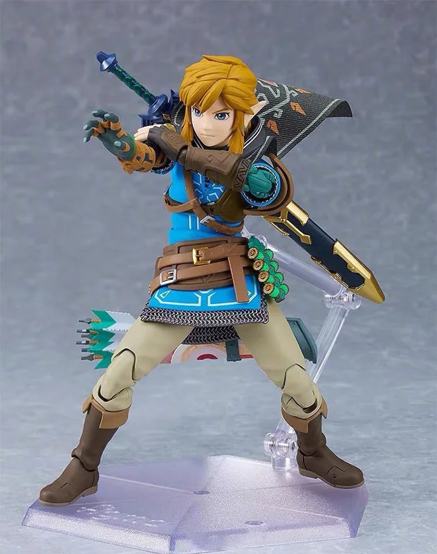 Figma 626 زيلدا لينك عمل الشكل دموع المملكة التنفس جمع الهدايا عمل أرقام اللعب جمع نموذج الهدايا