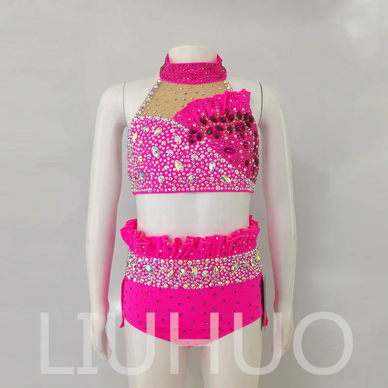 

LIUHUO Lyrical Dancing Dress for Performance Color Pole Skirt Factory Customize