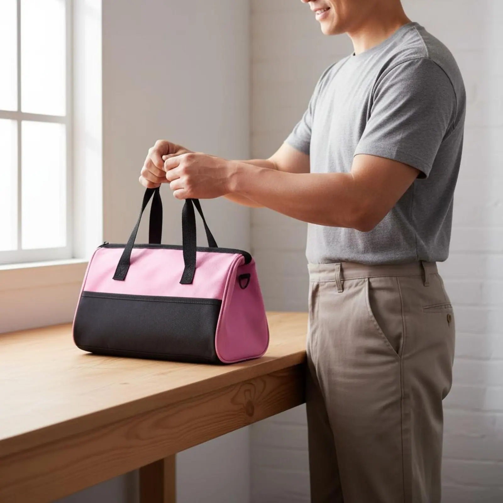 

Electric Drill Carrying Bag Wear Resistant Electric Drill Carry Case Portable Power Tool Case Dustproof for Workshop, Job Site