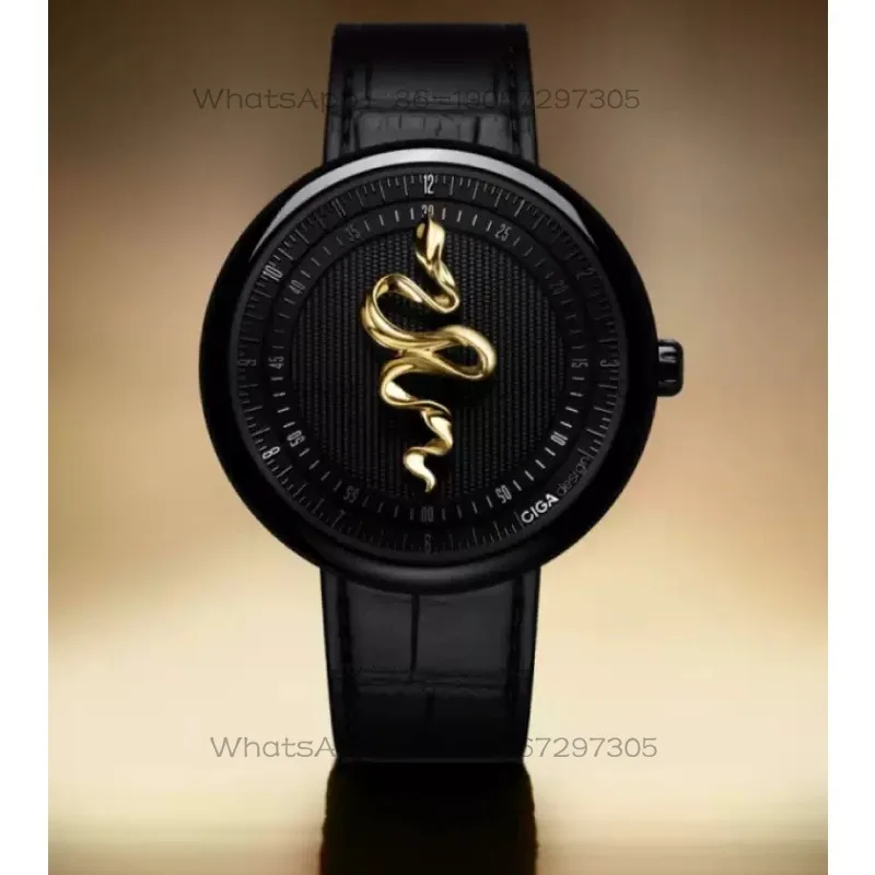 Serpent Year Limited 18k Gold Mechanical Watch Global, Men's Watch