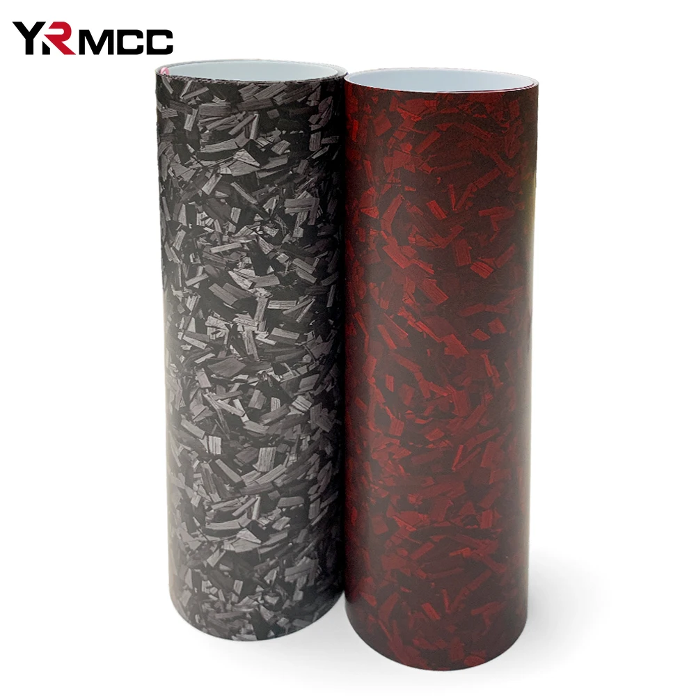 

Carbon Fiber Vinyl Car Stickers Self Adhesive Auto Body Film Anti-Scratch Waterproof Forged Carbon Wrap Sticker Cars Accessories
