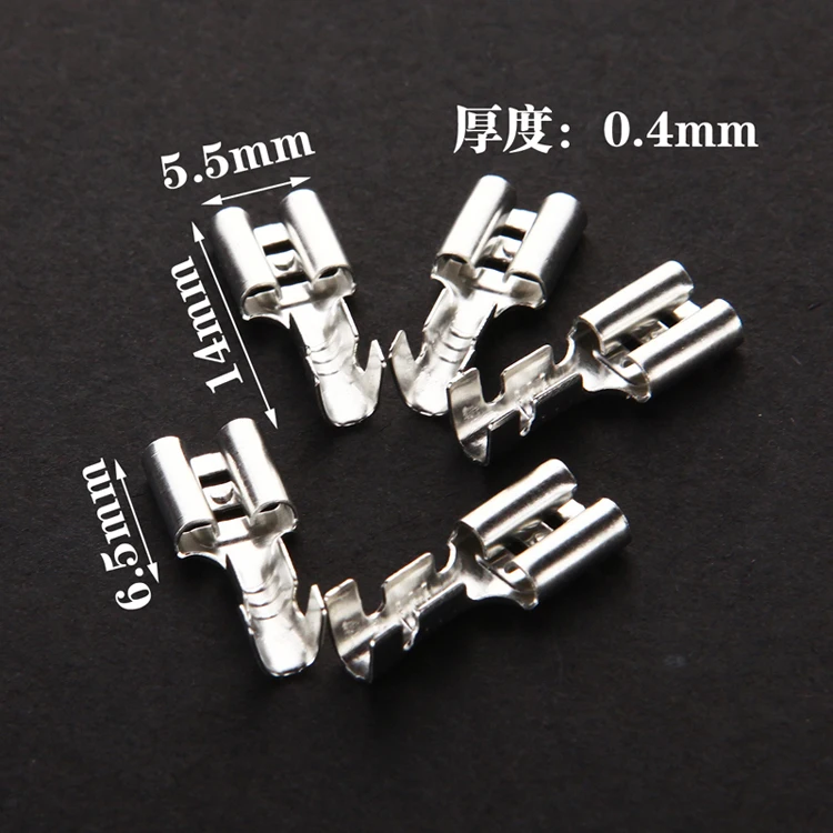 

4.8 mm Female Insulated Electrical Crimp Terminal Connectors