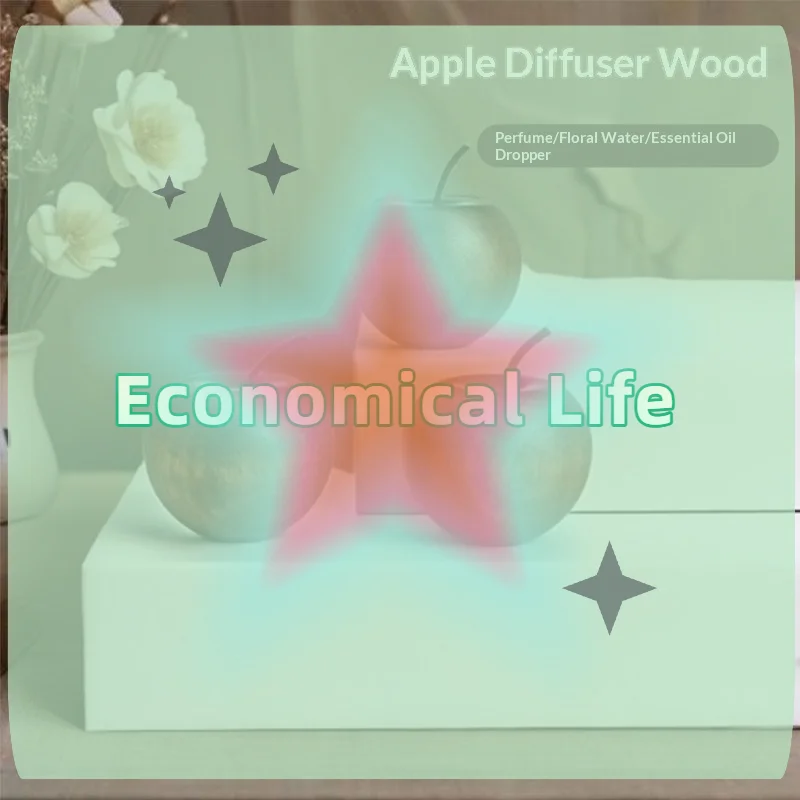 [MOA]Essential Oil Diffuser Aromatherapy Sticks Wooden Decorative Fragrance Diffuser For Home Bathroom Car Deco[MOA]