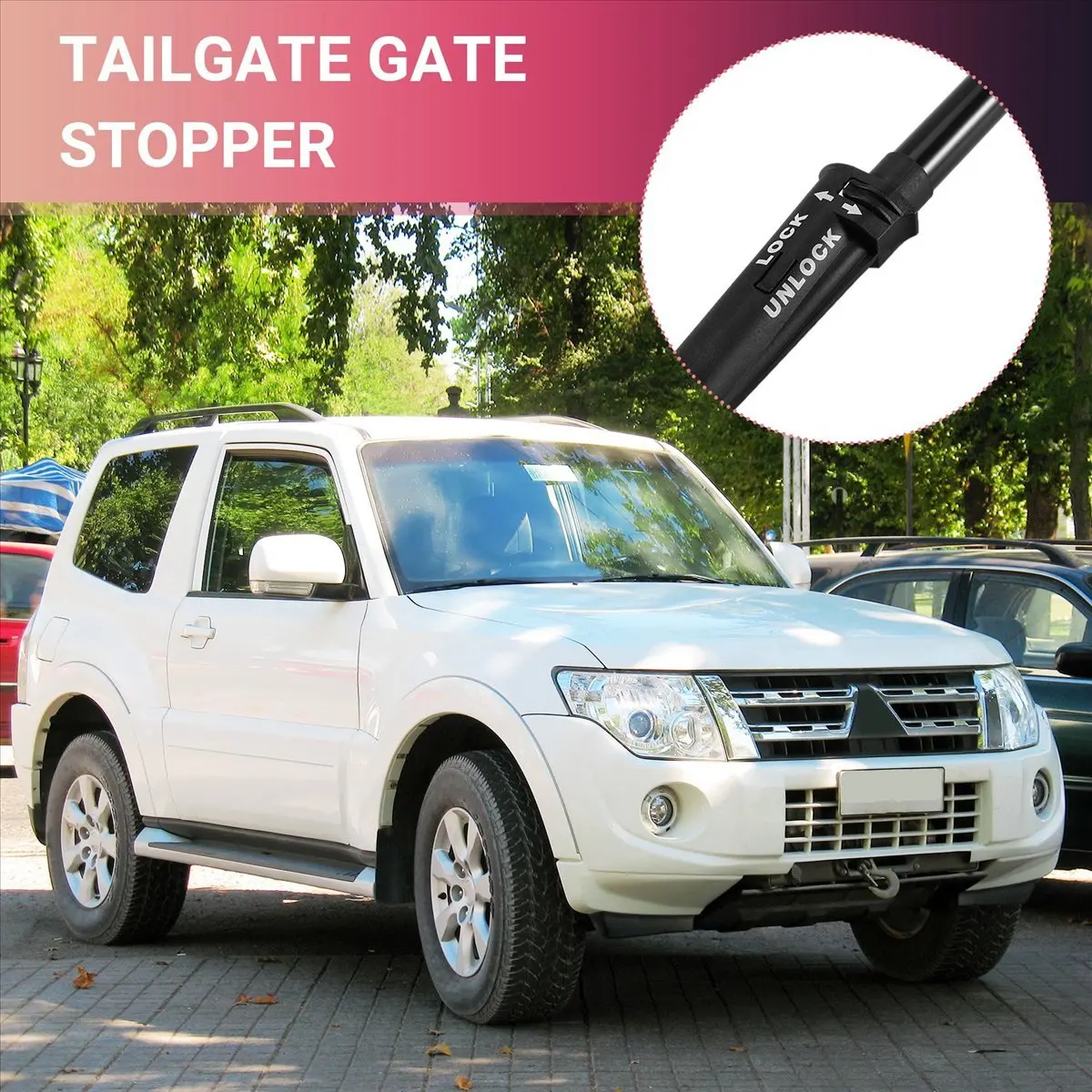 84q-black-rear-tailgate-gate-stopper-for-mitsubishi-pajero-montero-iv-2006-2018automotive-parts-accessories