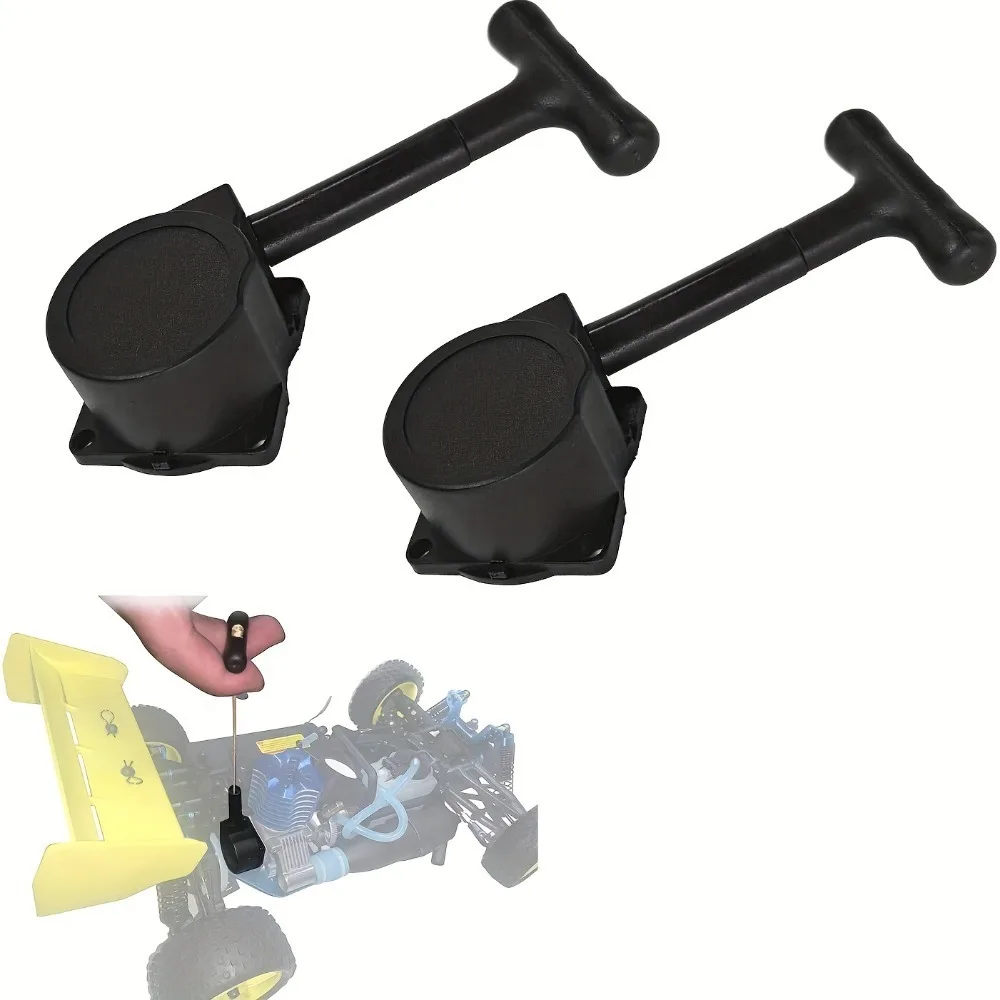 

2pcs RC Nitro Car Pull Starter R020 Recoil Start Fit for 1/10 HSP Redcat Vertex VX .16 .18 .21 CXP SH .18 .21 RC Nitro Engine