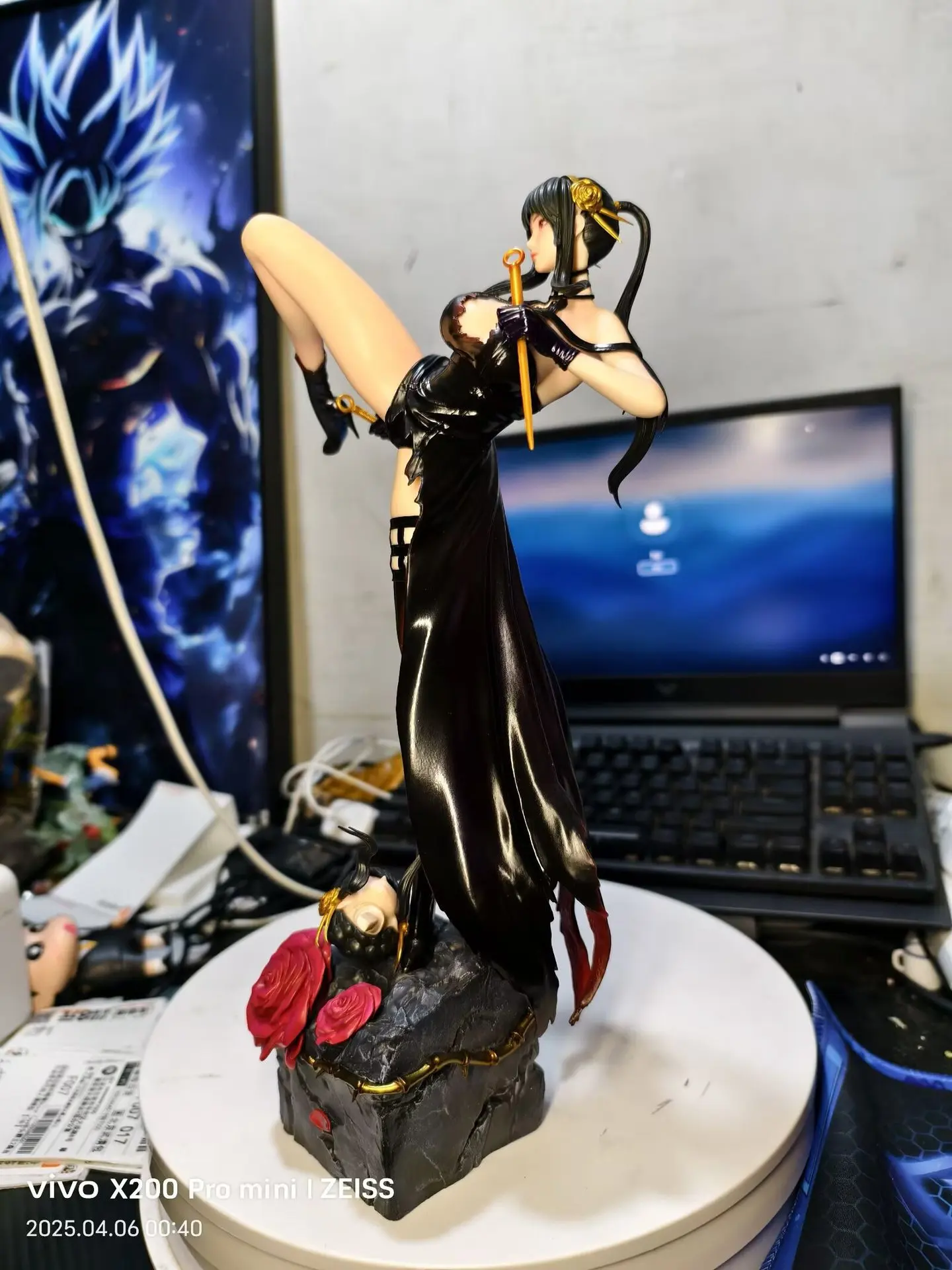 NUOVO 37 centimetri Spy x Famiglia Figura Yor Forger Anime Girl PVC Action Figure Giocattolo Anya GK Gioco Statua Collezione Per Adulti Modello di Bambola Regalo