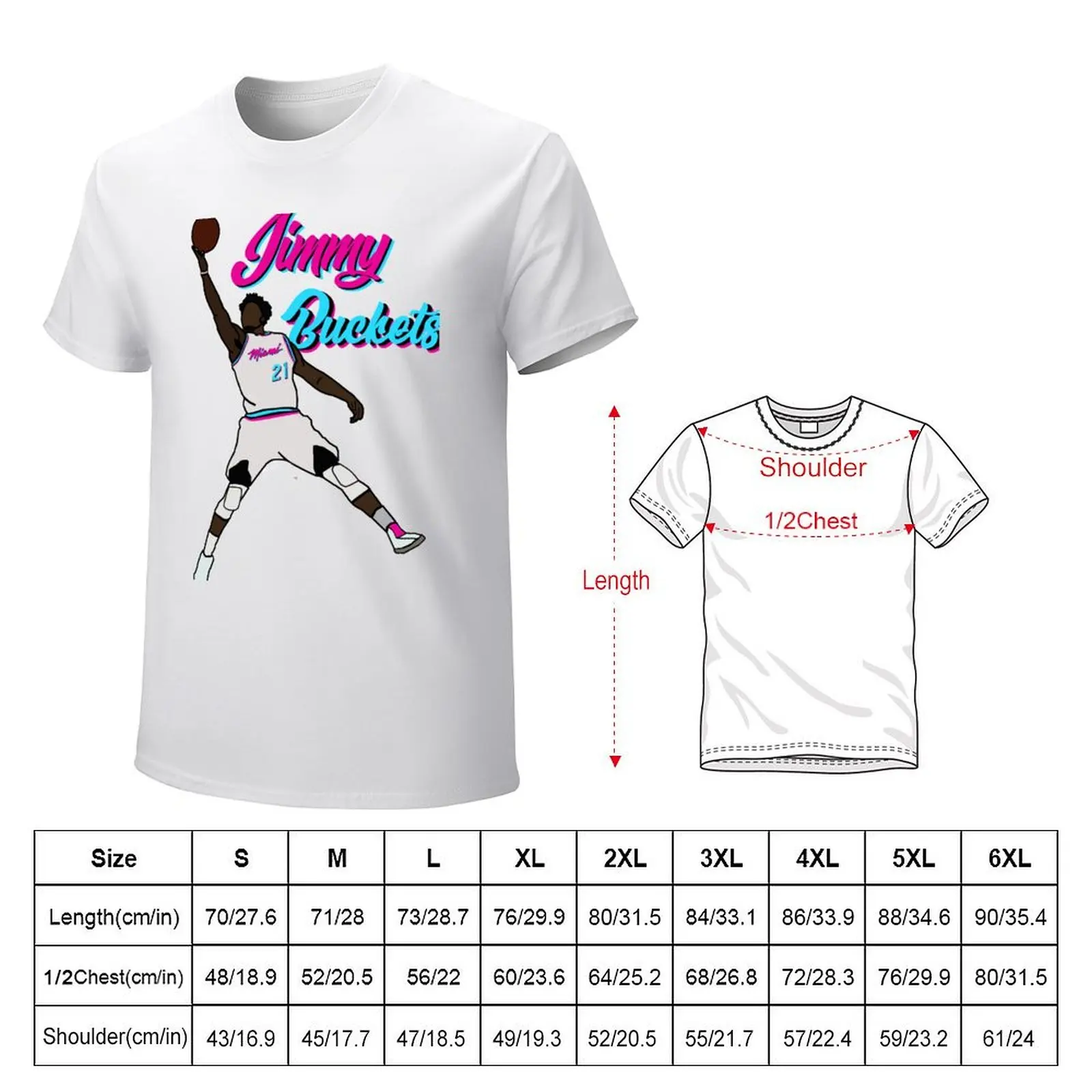 Jimmy Buckets T-Shirt blanks summer clothes men graphic t shirts