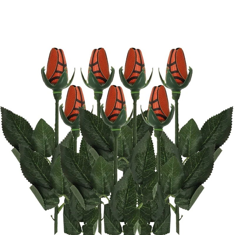 

Softball Rose Sport Leather Rose Handmade Artificial Softball Flowers Gift For Softball Mom Fans Team Graduation