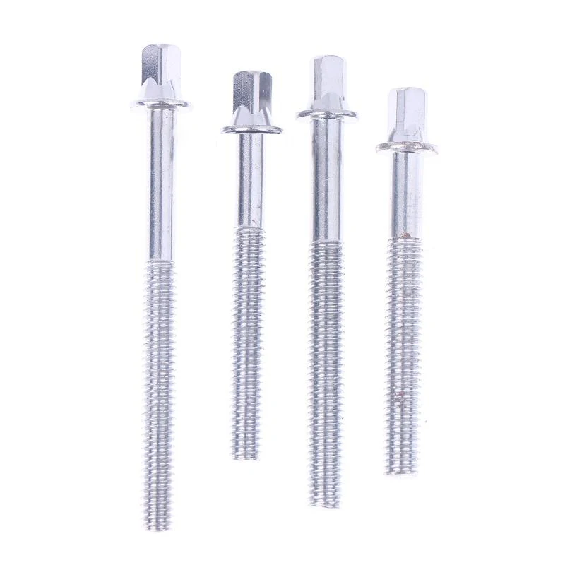 12Pcs Drum Screws with Washers, Sturdy 5/6mm Drum Tension Rods for Enhanced Jazz Drum Performance