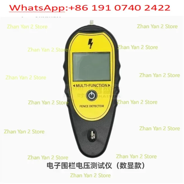 200-15000V Ranch Fence Digital LCD Display Voltege Current Current Direction Tester Farm Electronic Fence Fault Finder Voltmeter