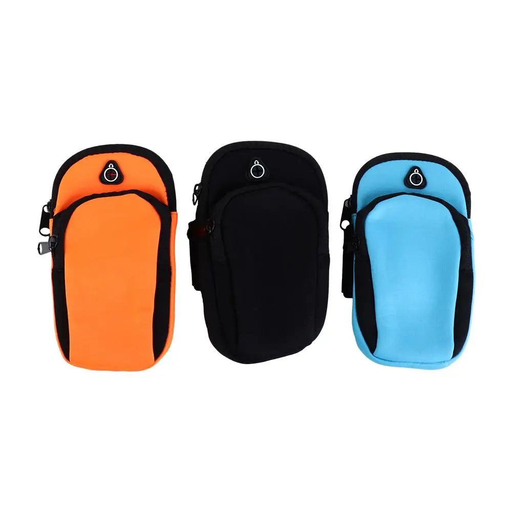 Mobile Arm Bag Phone Arm Band Adjustable Outdoor Sports Bag Running Arm Bag Wrist Bag Fitness Bag Running Wallet Arm Bag