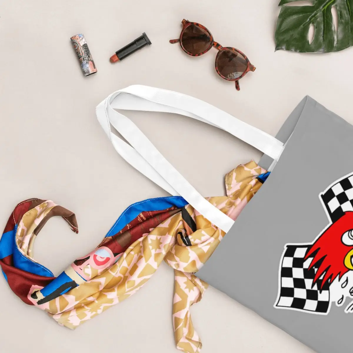 미국산 스트리트 미스터 호스파워 클레이 스미스 캠스 쇼핑백 접이식 캔버스 토트백 소녀용 숄더 토트 여행 핸드백