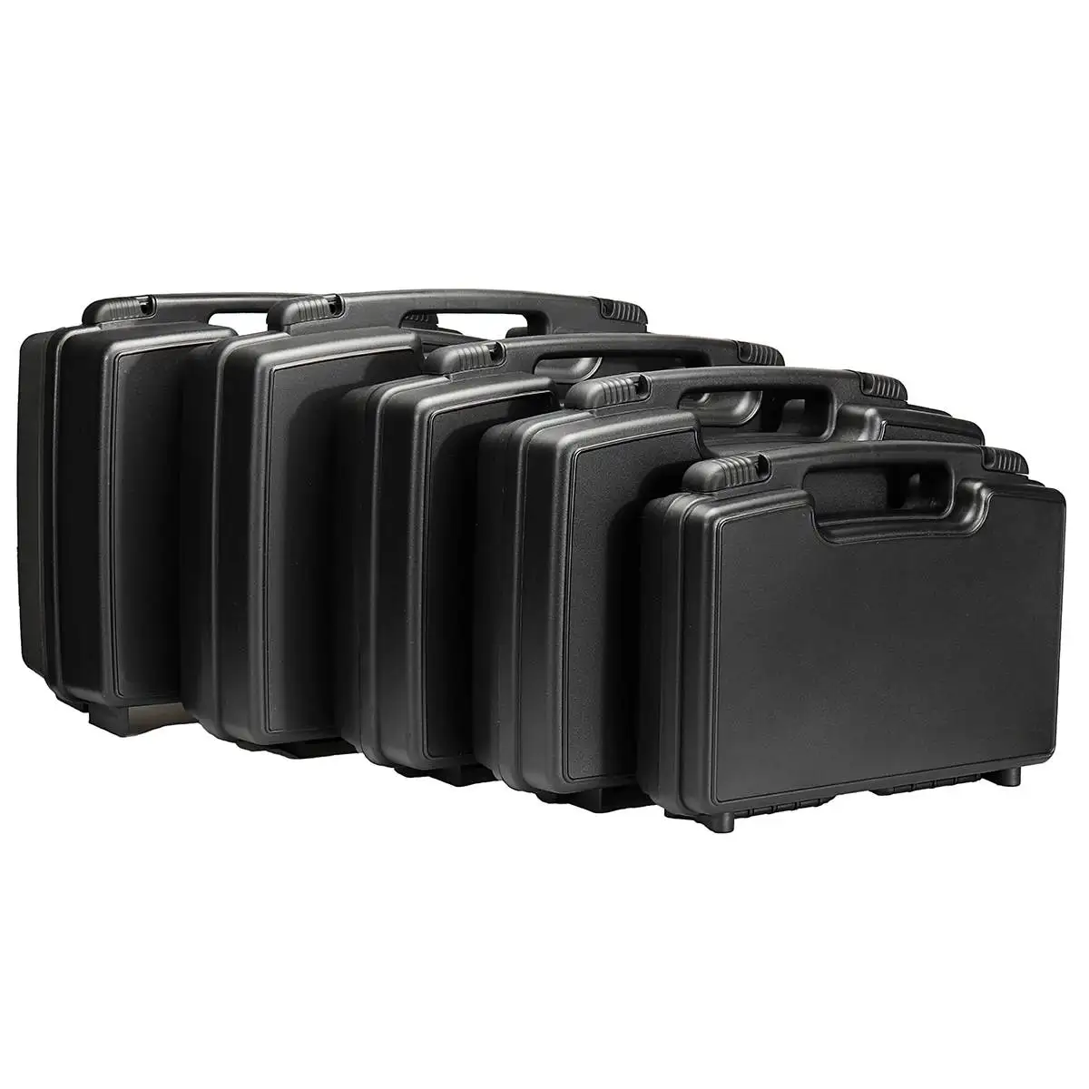 Portable Plastic Hard Carry Tool Case Safety Protection Suitcase Equipment Instrument Outdoor Box with Pre-Cut Foam