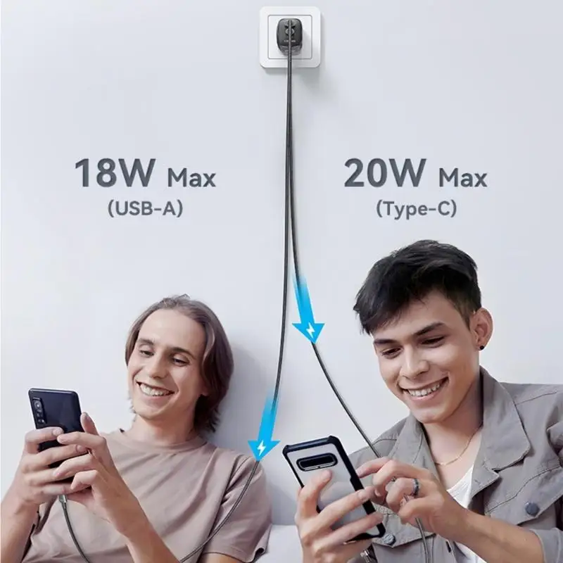 3 in 1高速充電器PD20Wウォール充電器USB C/USBスマートウォッチ電話タブレット英国プラグのコンパクトに充電ステーション