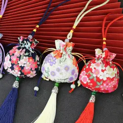 Decoration Multi Color Flower Pattern Necklaces Case Empty Sachet Women Jewelry Bag Chinese Style Storage Bag Purse Pouch