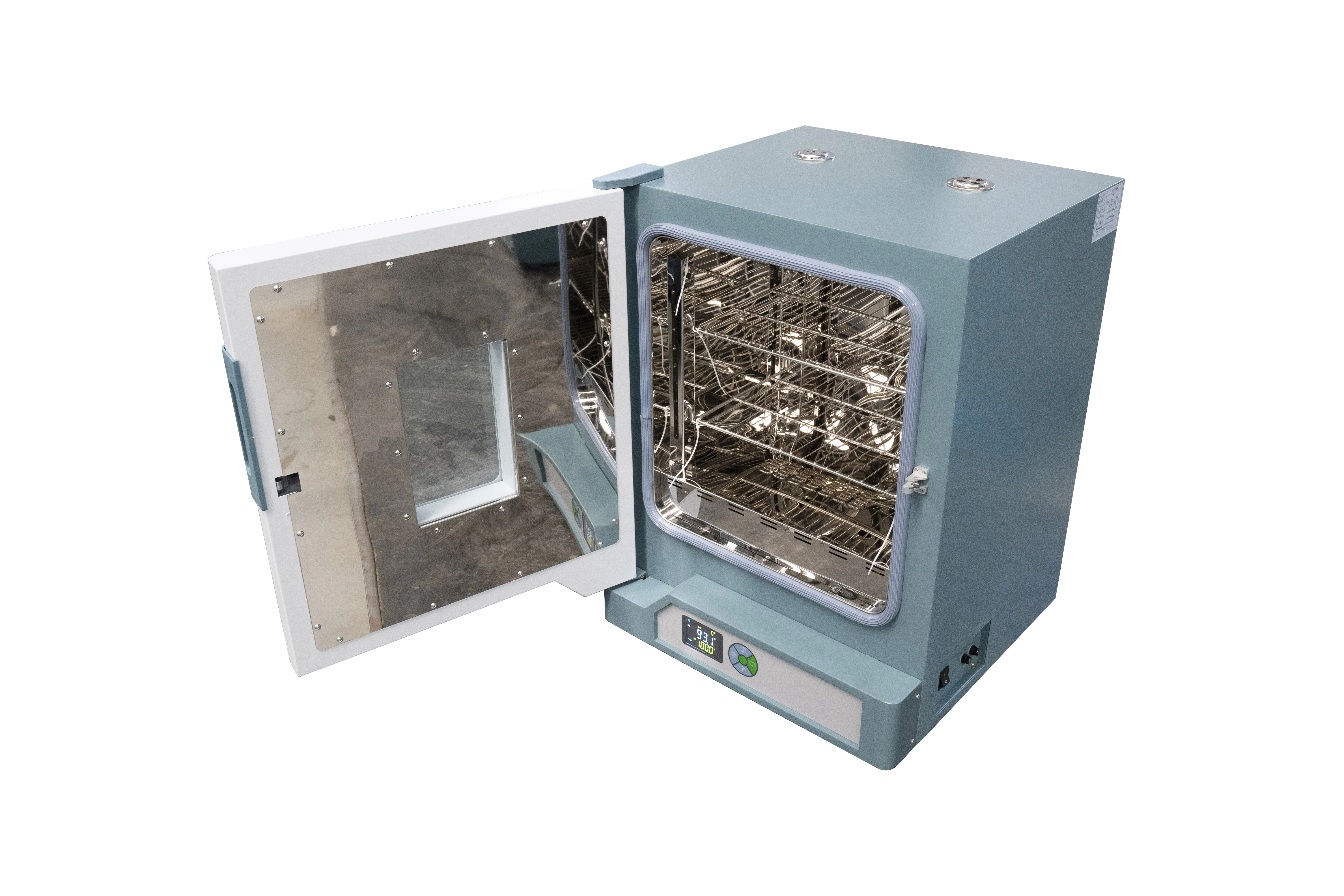 미니 실험실 45L 70L 125L 수직형 열풍 살균 건조 오븐 (전기 모터용)