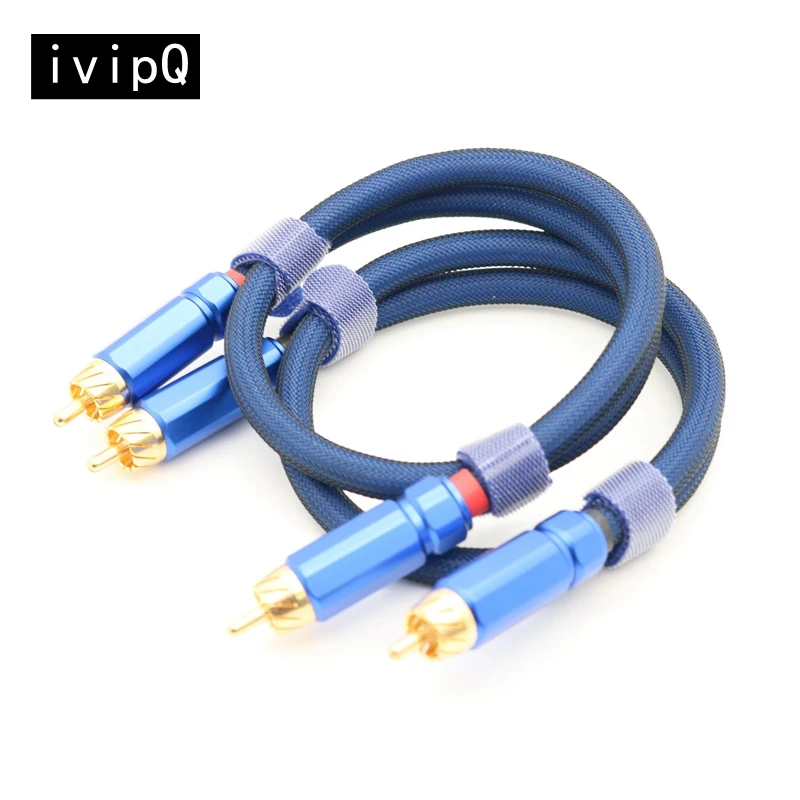 

Кабель ivipQ RCA штекер-штекер RCA аудио кабель сплиттер Aux кабель для DVD ТВ ПК видео MP3 динамика провод шнур