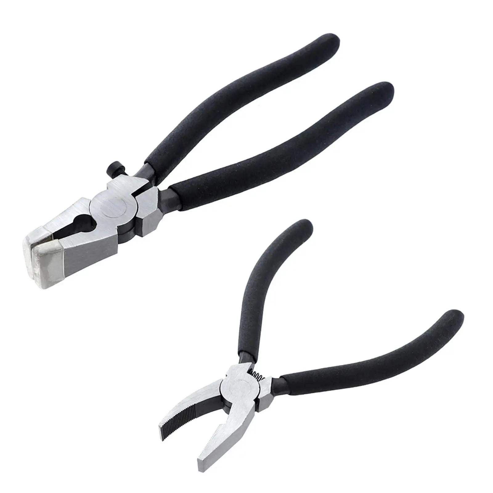 Glass Running Pliers Hand Tool Steel Trimming Sturdy Glass Breaking Pliers for Tiles Mirrors Stained Glass Work Stones Ceramics