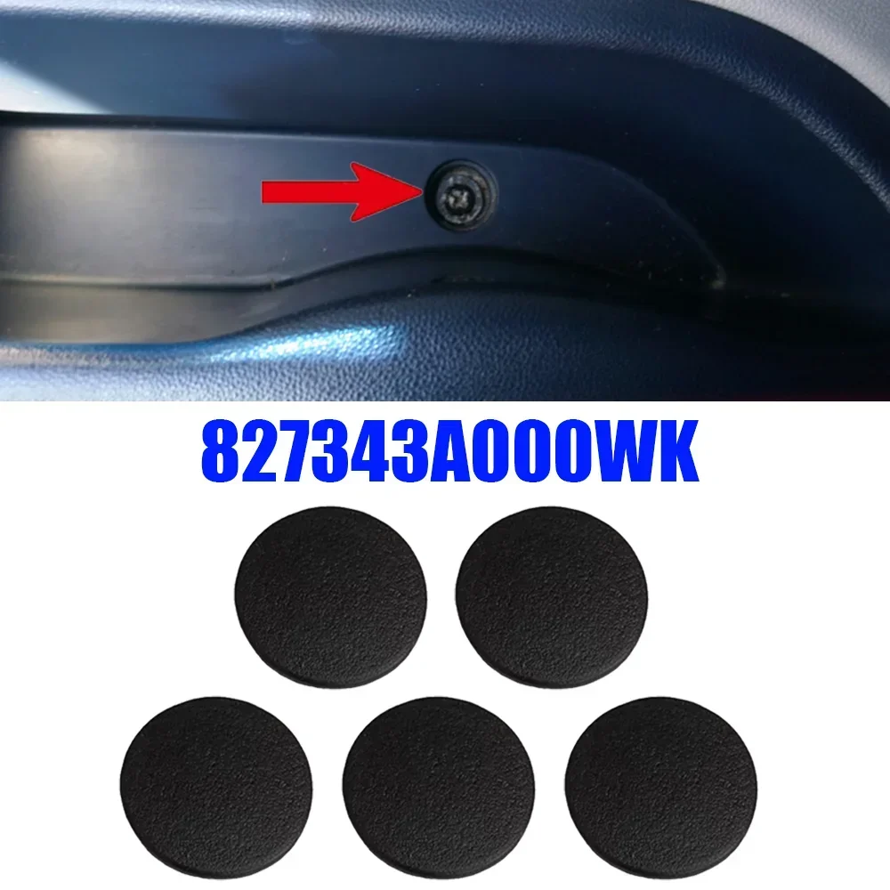 5pcs Car Door Handle Cap Pull Handle Clip Cover Cap For Hyundai For Tucson For 2010 2011 - 2015 IX35 827343A000WK Accessories