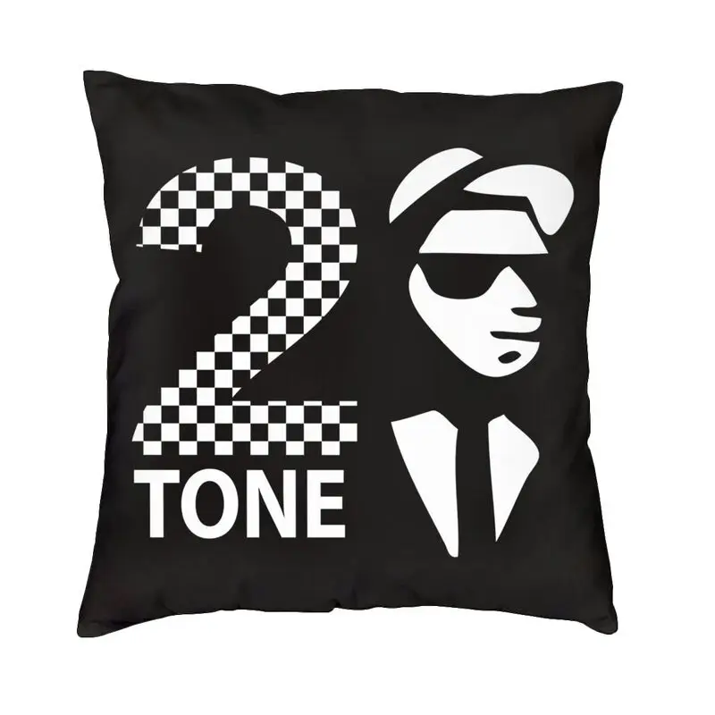 Rude Boy Two Tone Ska 2 Music Records Luxury Throw Pillow Cover Home Decor Cushions for Sofa