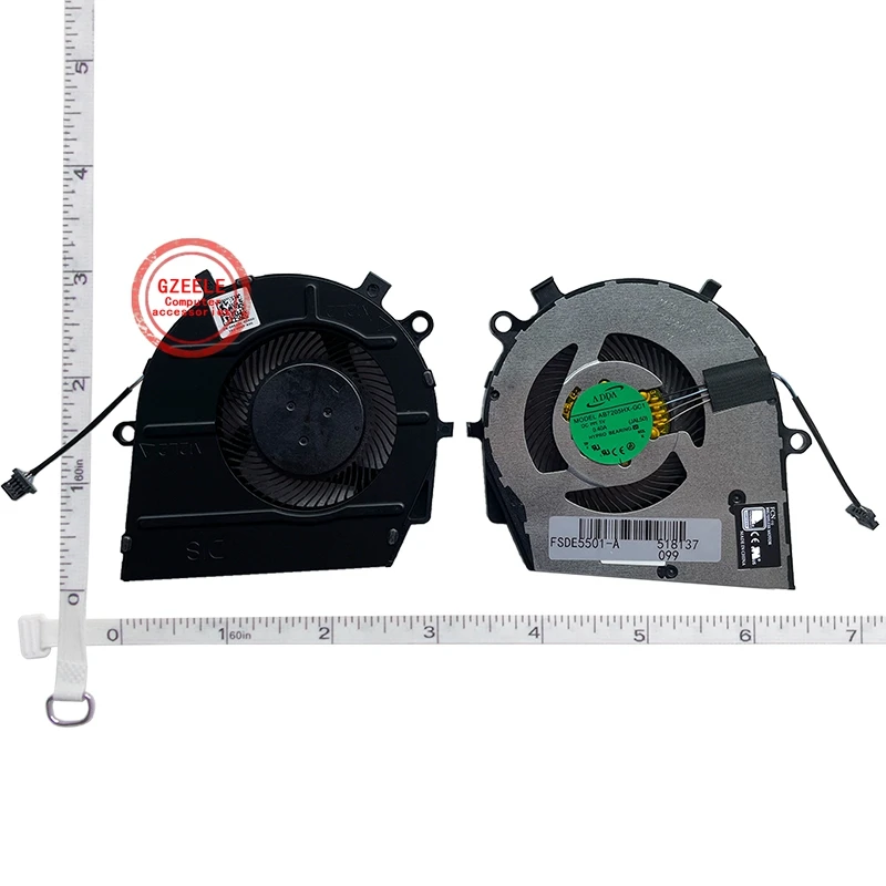 Nuevo ventilador de refrigeración de CPU para DELL Vostro 15 5501 5502 5508 5509 inspiron 7405 5406 5400 5505 Latitude 3410 3510 E3410 E3510