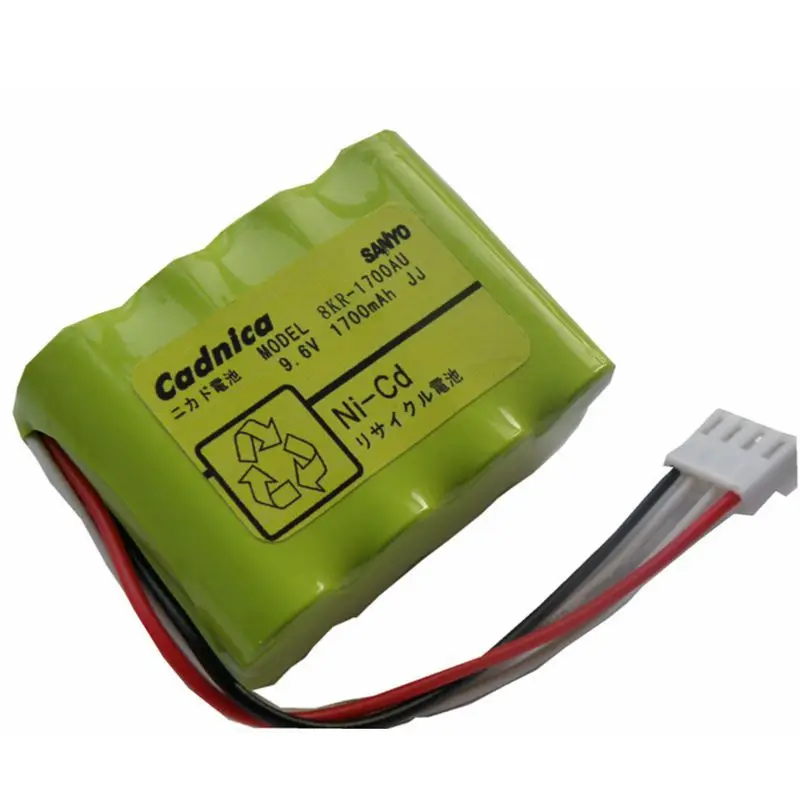 

1pce 8KR-1700AU 9.6V 1700MAH Rechargeable Battery