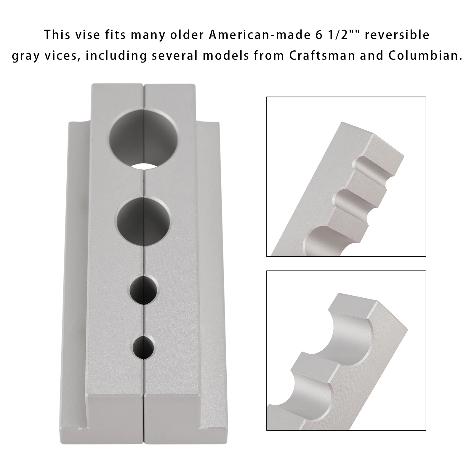 

Topteng Vise Clamp Block Shaft Clamp for Fox Grip & Grip 2 Damper Rebuild 32 34 36 38 40