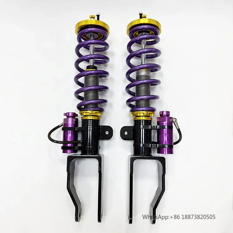 High performance racing model Y nitrogen adjustable shock absorber  suspension kit