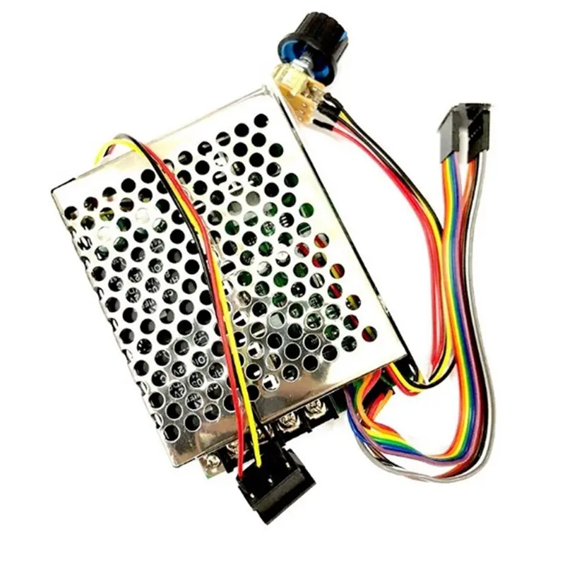 

Контроллер скорости двигателя A99E-DC 10-50В 40А, ШИМ-контроллер для двигателей 12В/24В/36В/48В, с реверсивным переключателем CW/CCW, импульсный драйвер 10В-50В