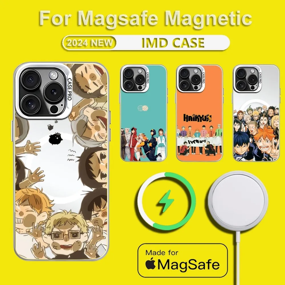 

Japan Anime Oya Oya Oya H-Haikyuu Phone Case For iPhone 15,14,13,12,11,Plus,Pro,Max Mini Magsafe Magnetic Wireless Charging