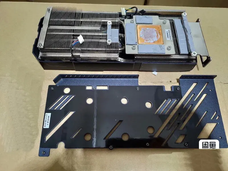 original-radiator-cooler-backplate-for-galax-rtx3060ti-ex-video-card