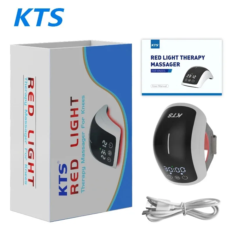 Dispositif de thérapie au Laser KTS pour soulager la douleur au genou, arthrite des jambes, Diodes LED 315 660nm 880nm, affichage LCD infrarouge, physiothérapie
