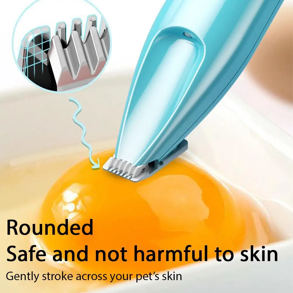 Cortapelos eléctricos para mascotas, afeitadora de pies para perros y gatos, recortador de pelo 360 °   Limpieza de pelos de patas de mascotas con carga USB, productos de aseo para mascotas
