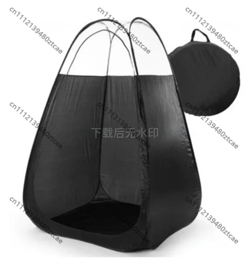 Portable Pop Up Spray Tanning Booth, Waterproof Outdoor Shower Privacy Tent Sunless Tanning ShelterCamping Changing Room Shelter