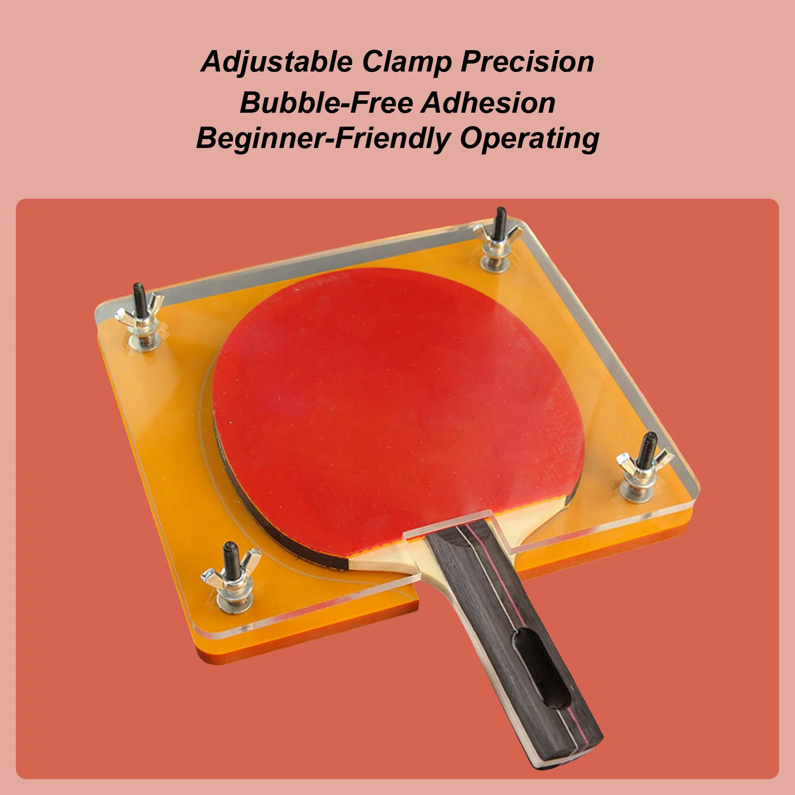 Table Tennis Paddle Press Portable Precision Adjustable Manual Table Tennis Rubber Edge Cutter For Coaches Beginners Club