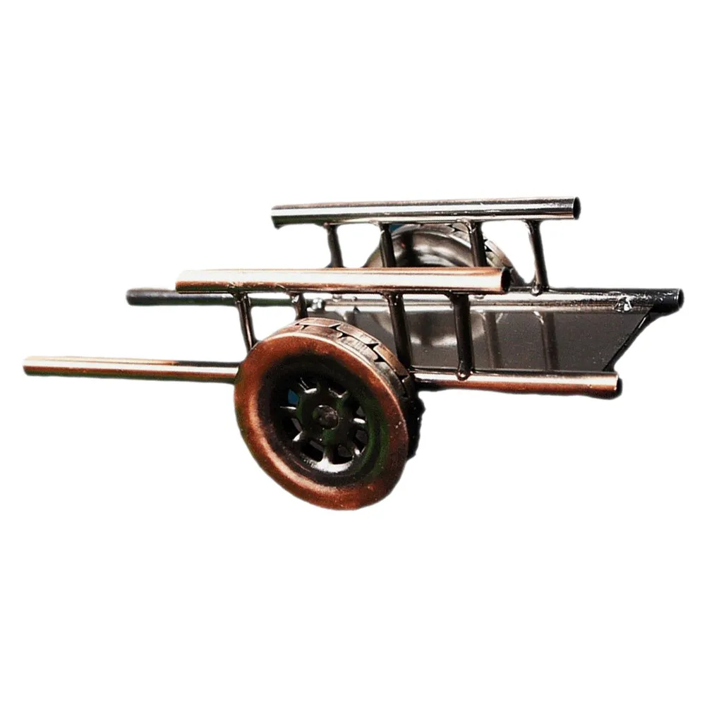 

Single Wine Rack Alloy Flatbed Truck Design Decorative Red Wine Bottle Holder Storage Display Stand for Home Kitchen Bar Counter