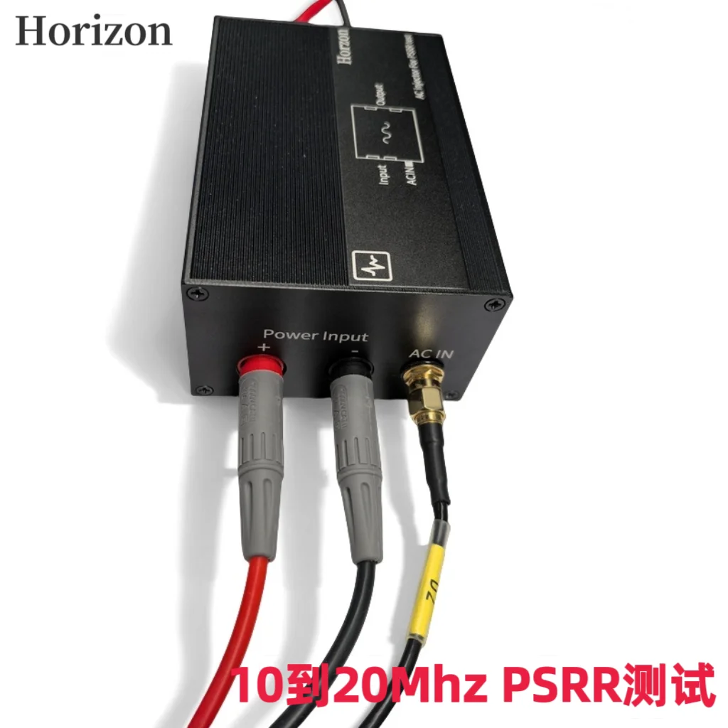 LDO PSRR Ripple Suppression Ratio Test: 10~20Mhz Sine Wave Injection Module Replaces the Bias Perturbation J2120A
