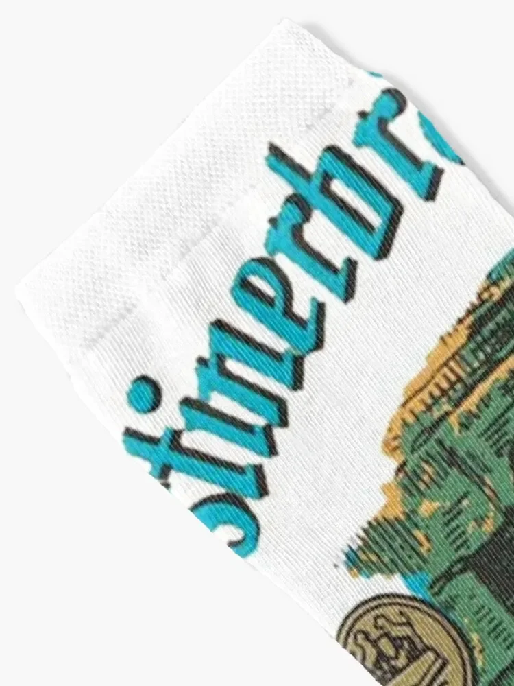 GERMAN MUNICH BEER POSTER Socks anti slip football Children's gym Novelties Men's Socks Women's