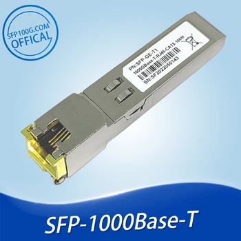 Kablo, Cisco, Ubiquiti, tp-link, Huawei, Mikrotik için RJ45 bakır Ethernet modüler alıcı-verici için 1000BASE-T Gigabit SFP önemli,