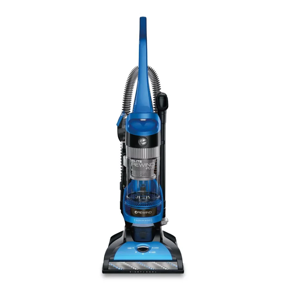 2023 New Hoover Elite Rewind Plus Upright Vacuum Cleaner with HEPA Media, UH71200