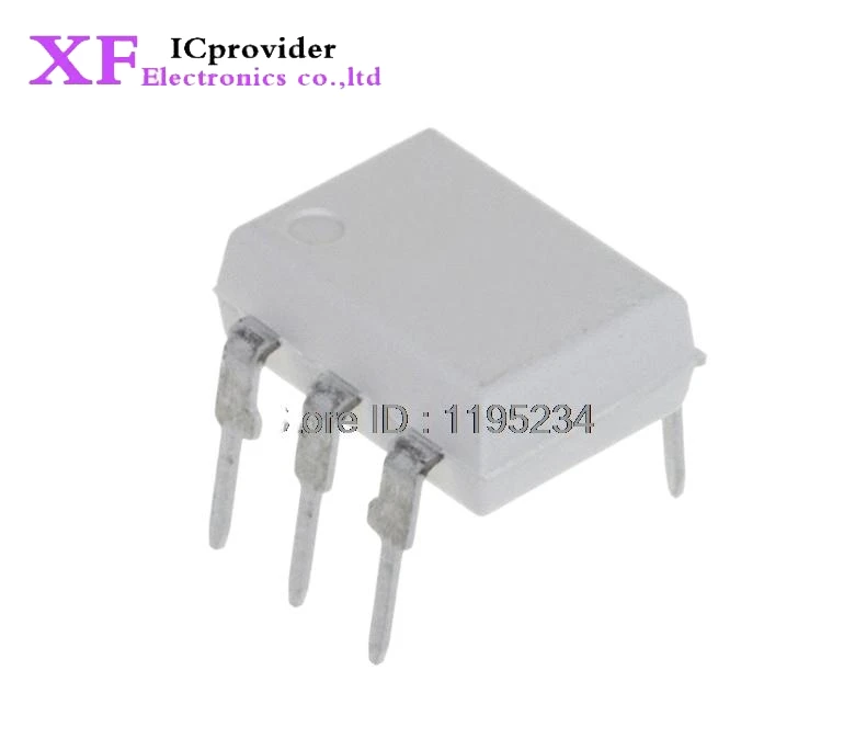 50pcs/lot MOC3021 DIP-6 OPTOISOLATOR 5KV TRIAC best quality