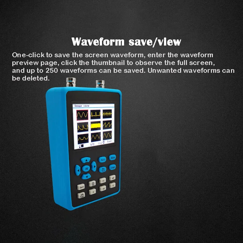 

Digital Oscilloscope Device Usb FPGA Technology 210*140*115mm 120M Bandwidth 14 Trigger Modes 500M Sampling Rate