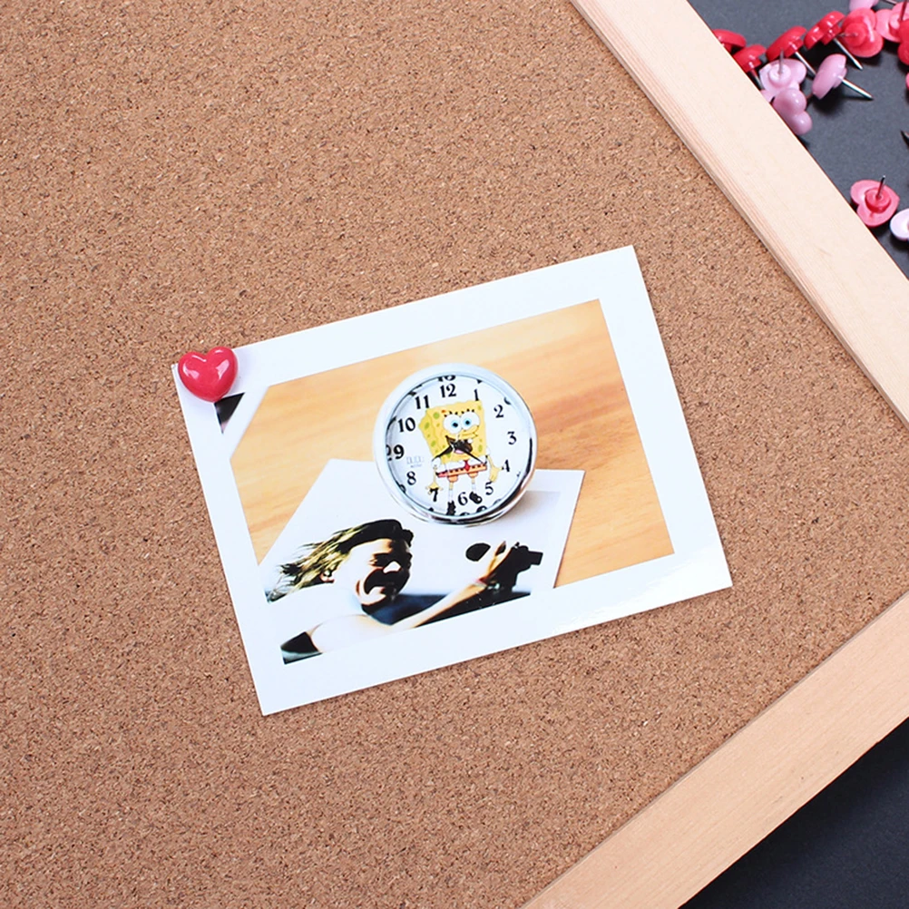 

100 Pcs Pushpin Box Heart Shape Pins Decorative Thumbtacks for Cork Board Decoration Decorate Safety
