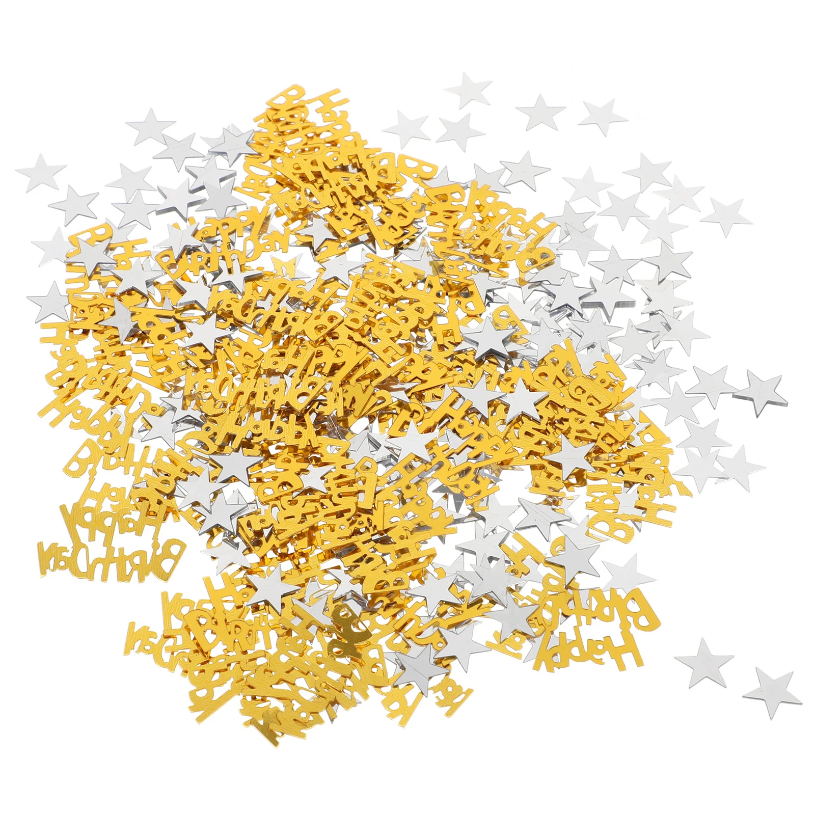 

5 Bags Happy Birthday Confetti Plastic Table Scatter Balloon Party Decorations Birthday Supplies Balloon Confetti