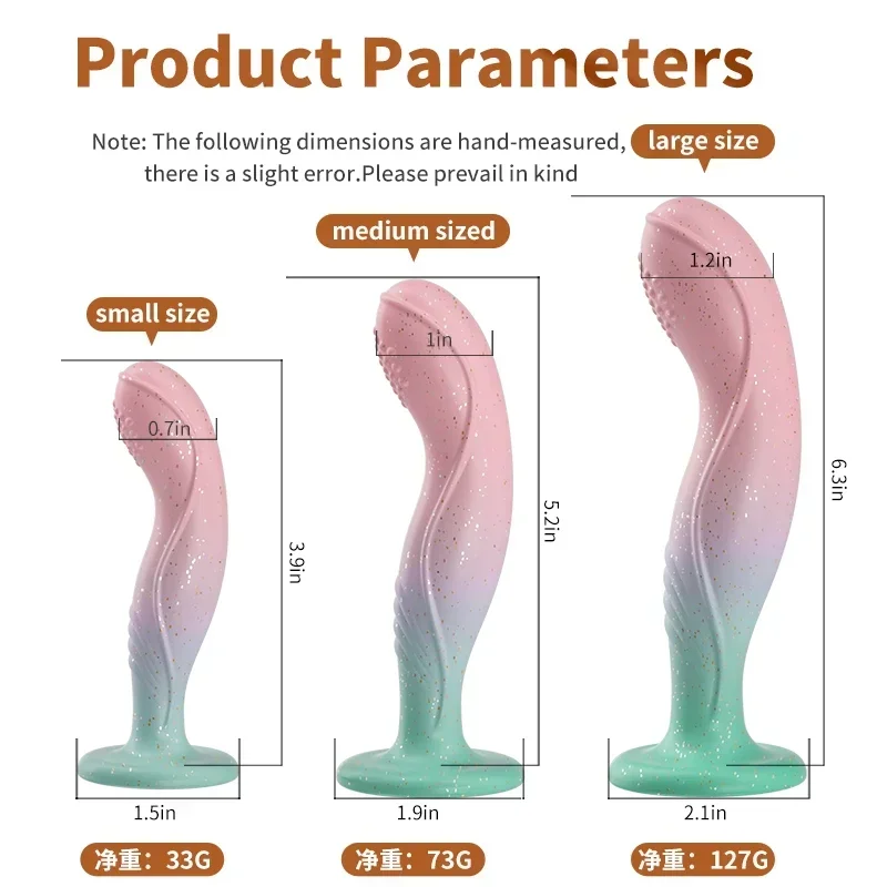 New Silicone Rear Anal Plug Prostate Massage Dildo Anal​ Masturbating with Suction Cup for Woman Man Big Butt Plug Sex Toys 18+