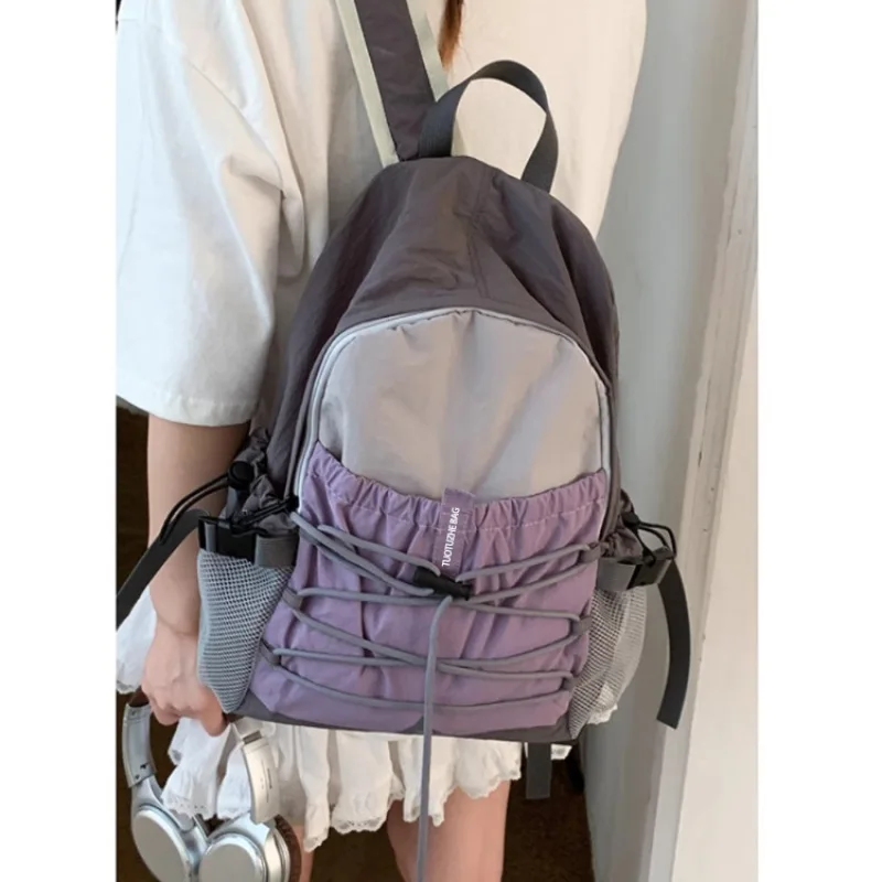 Travel Backpack Woman Everyday New Men'S Airplane Fashion College School Mountaineering Short Trip Lightweight Small Bag view 3